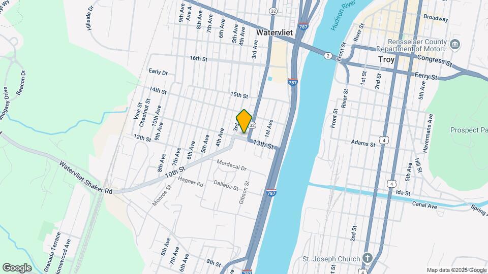 201-209 13th St Map and Location Details