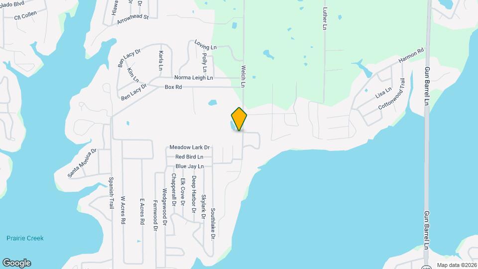 851 Welch Ln Map and Location Details