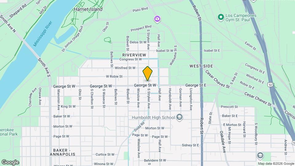 529 Stryker Ave Map and Location Details