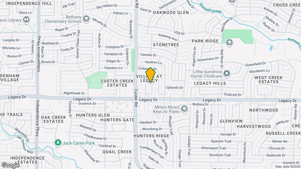 7113 Occidental Rd Map and Location Details