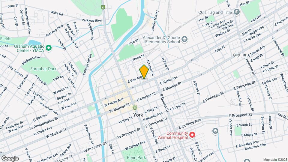 113 E Philadelphia St Mapa y Detalles de la Ubicación