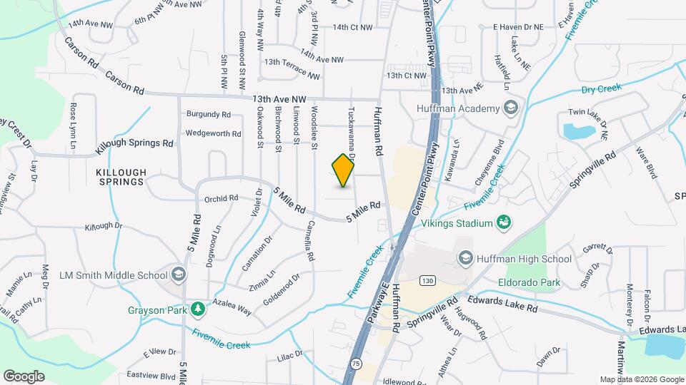 102 Shawnee Ln NW Mapa y Detalles de la Ubicación