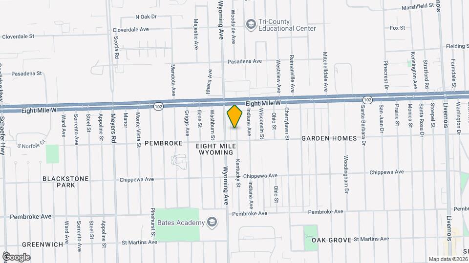 20445 Kentucky St Map and Location Details