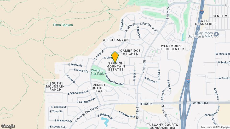 4509 E Pearce Rd Map and Location Details