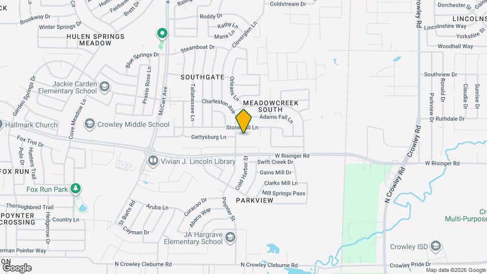 8612 Orleans Ln Map and Location Details