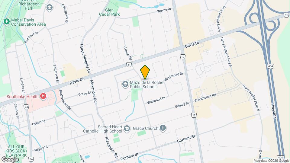 909 Ferndale Crescent Map and Location Details