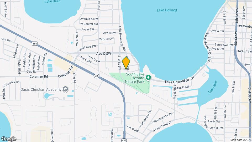 521 20th St SW Map and Location Details