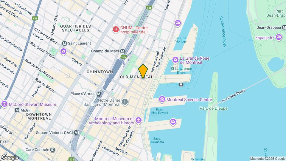 110 Sainte-Thérèse Rue Map and Location Details