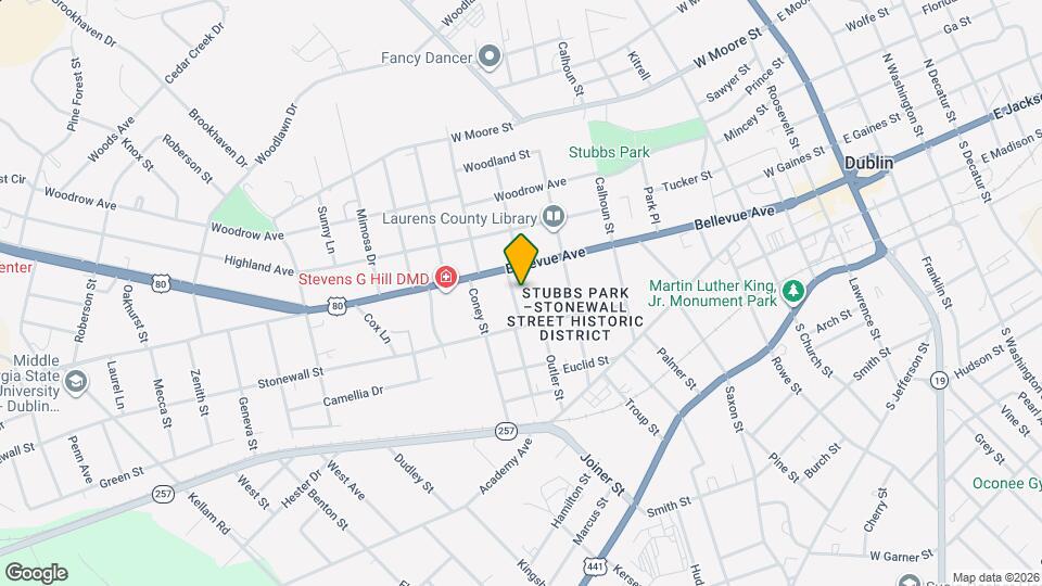 113 Ramsey St Map and Location Details