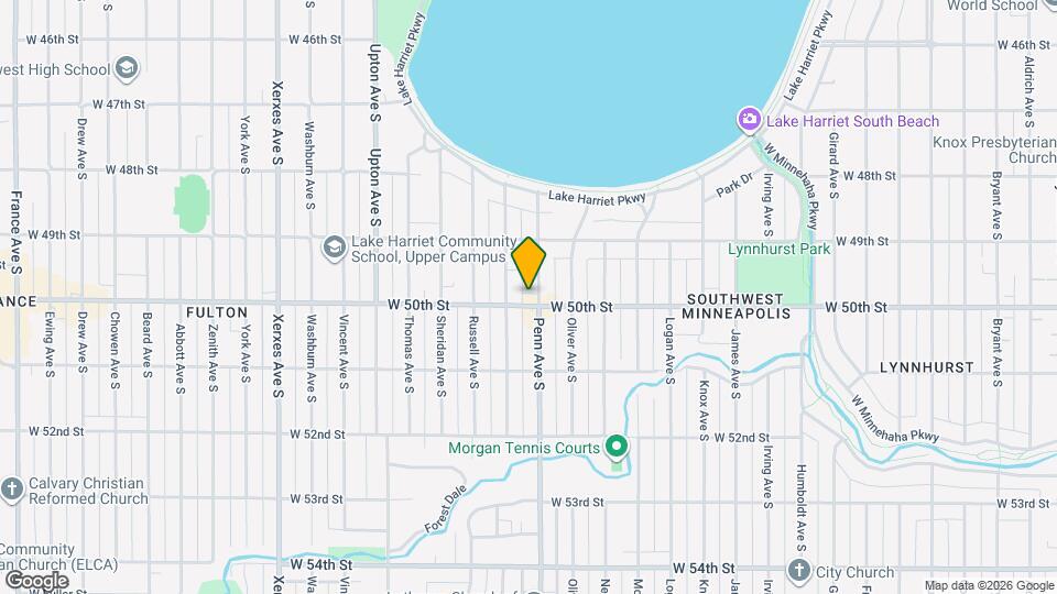 2300 W 50th St Map and Location Details