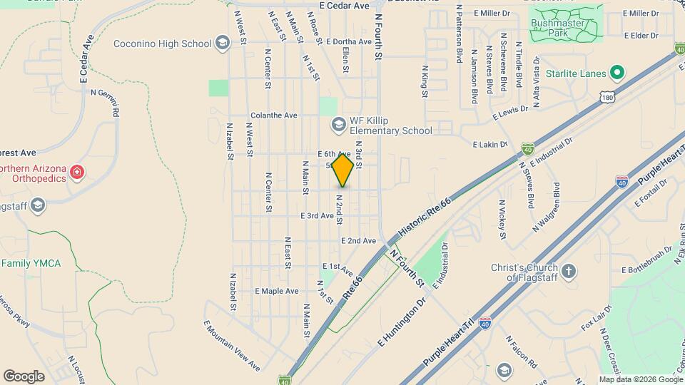 2028 N 2nd St Map and Location Details