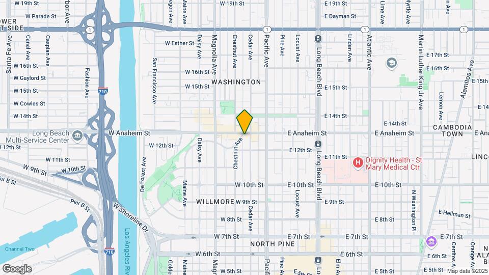 1245 Cedar Ave Map and Location Details