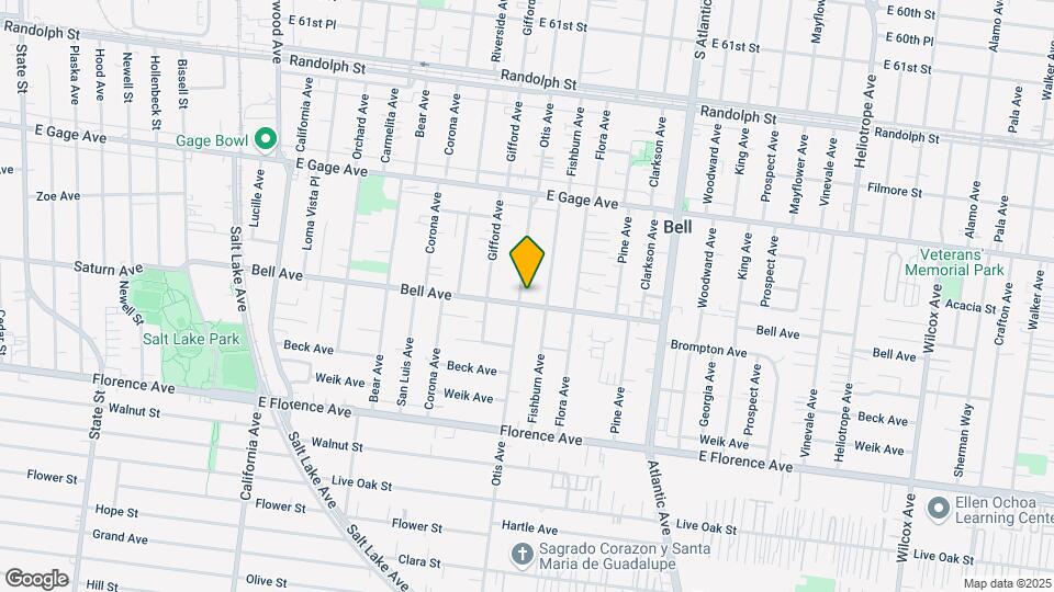 4205 Bell Ave Mapa y Detalles de la Ubicación
