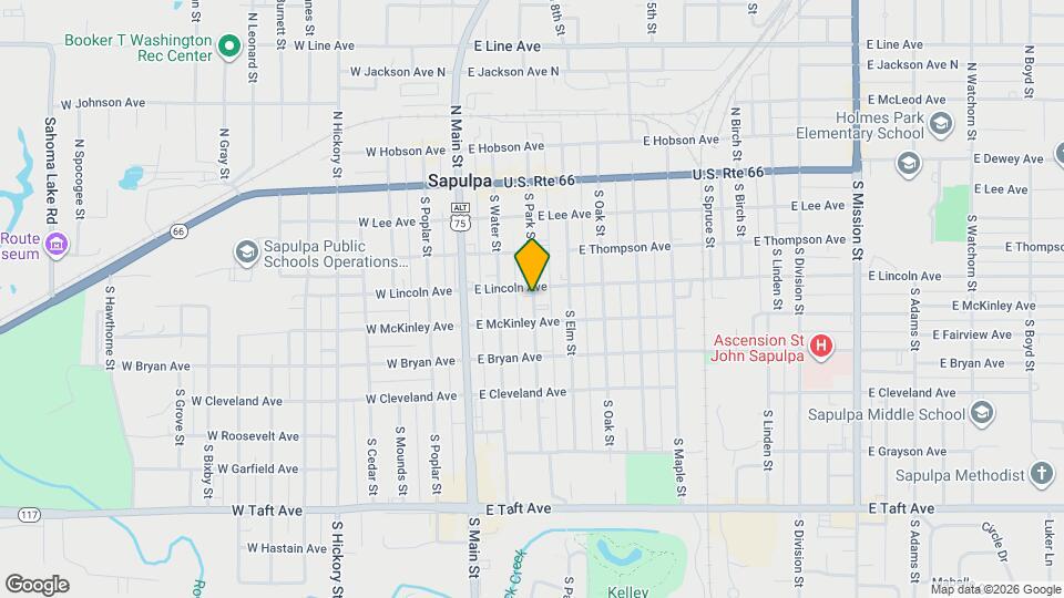 322 S Park St Map and Location Details