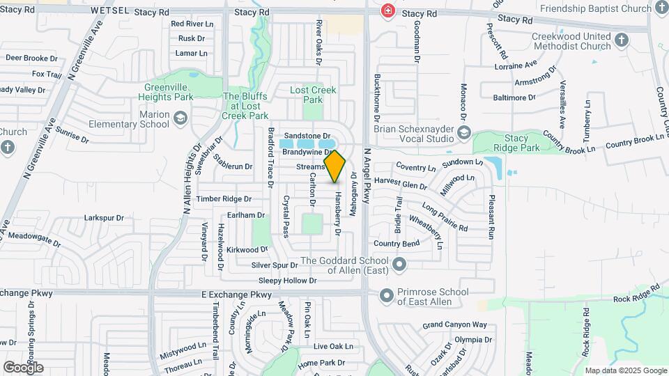 1546 Creek Springs Dr Map and Location Details