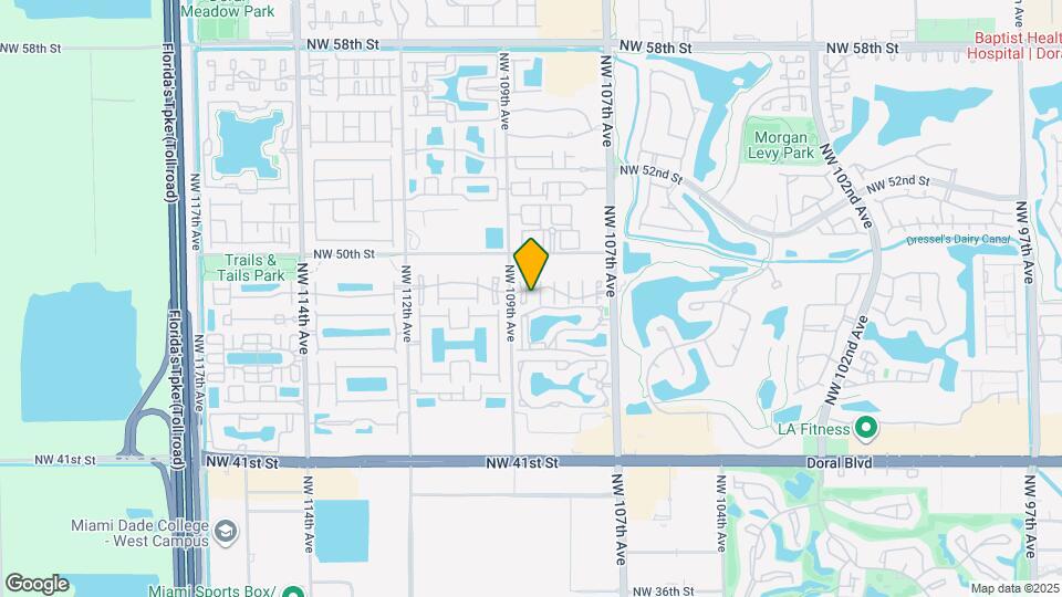 4849 NW 108th Path Map and Location Details