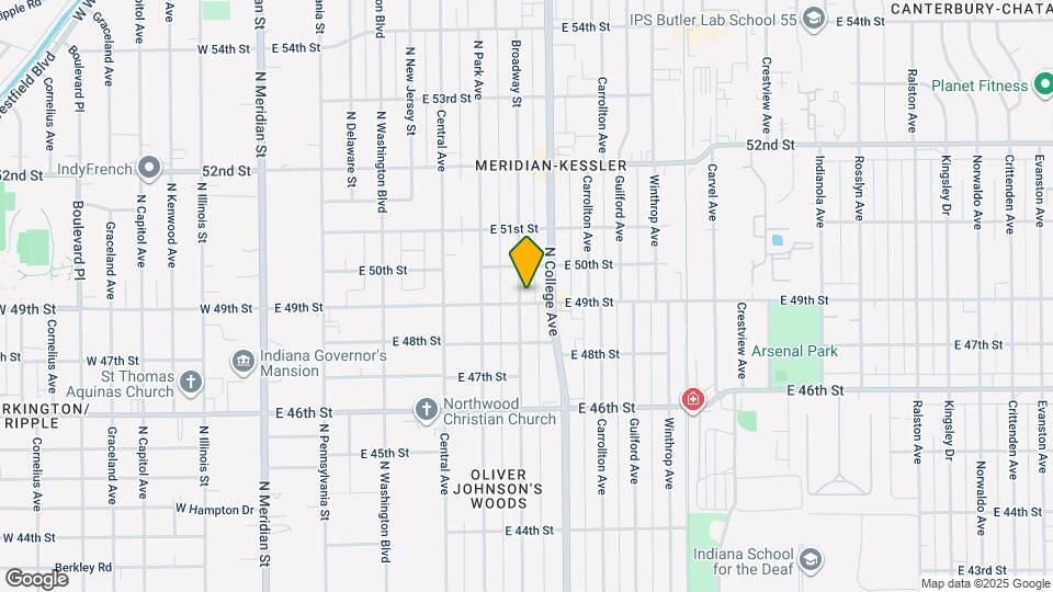 4905 Broadway St Map and Location Details