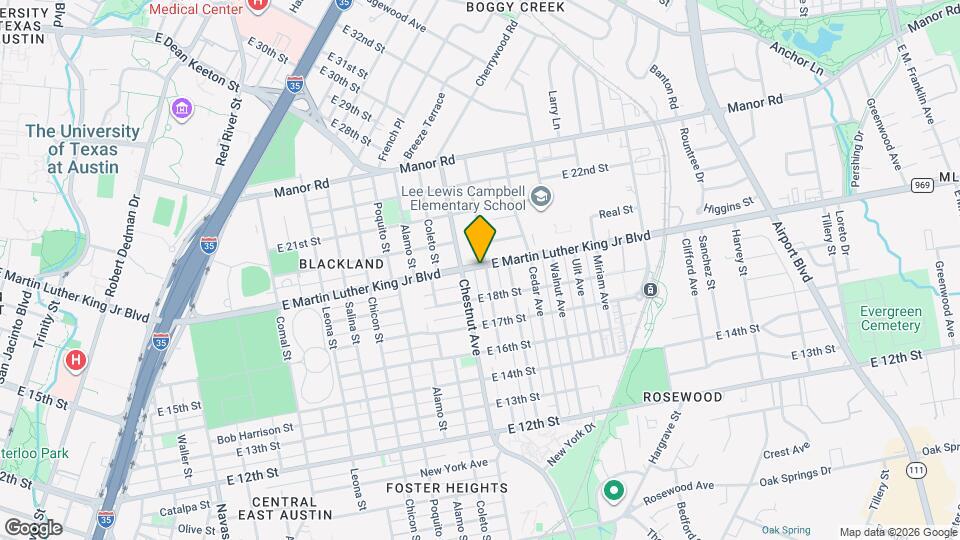 1814 Maple Ave Map and Location Details