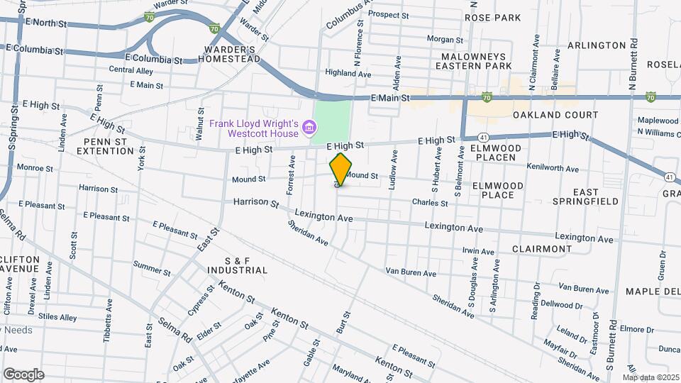 328 Glenn Ave Mapa y Detalles de la Ubicación