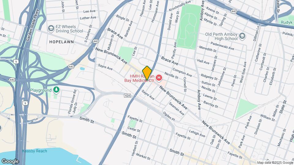 456 Convery Blvd Map and Location Details