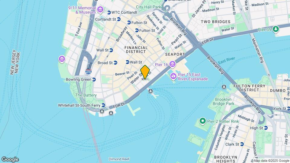 111 Wall St Map and Location Details