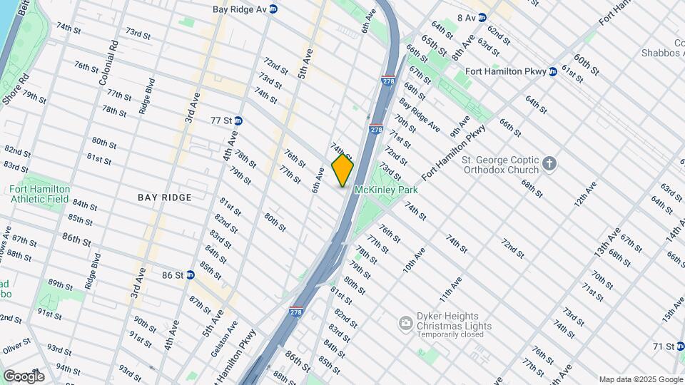 651 76th St Map and Location Details