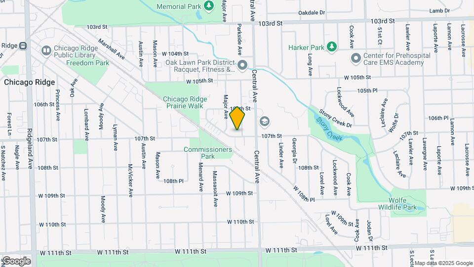 5630 107th St Map and Location Details
