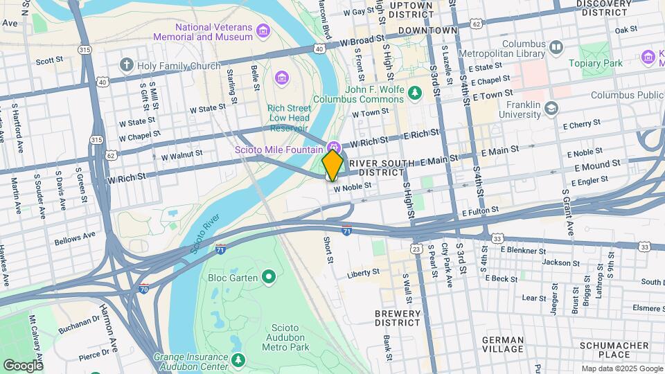 155 W Main St, Unit 601 Map and Location Details