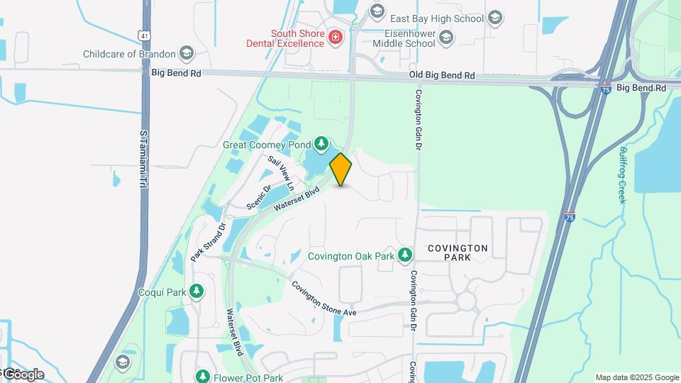 7405 Surrey Wood Ln Map and Location Details