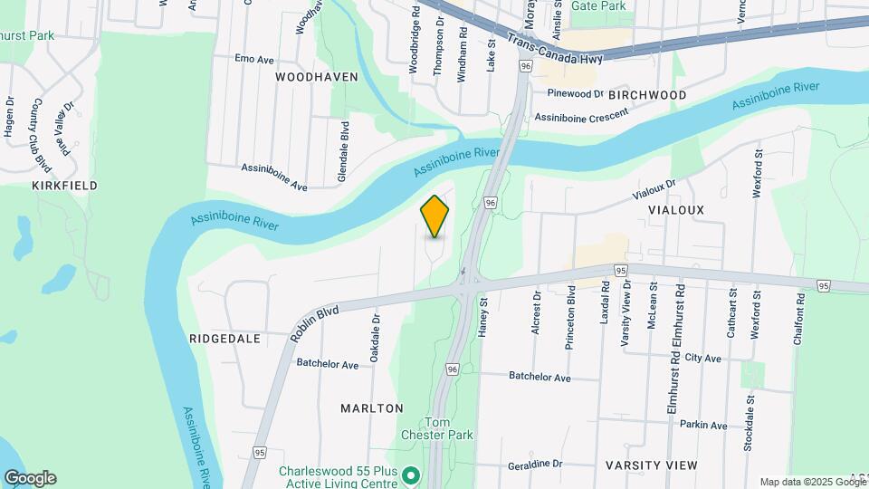 4025 Roblin Blvd Map and Location Details