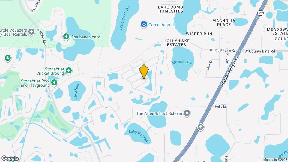 2822 Maple Brook Loop Map and Location Details