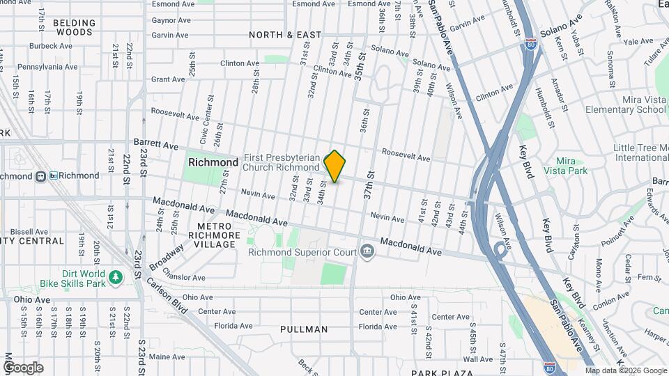 453 Dimm St Map and Location Details