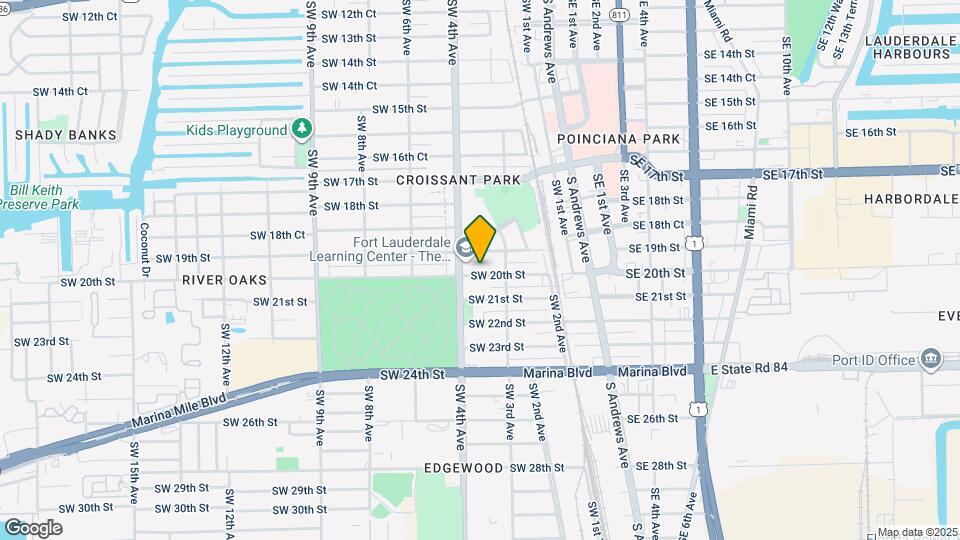 327 SW 20th St Map and Location Details