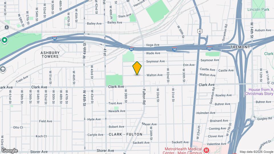 3523 Walton Ave Map and Location Details