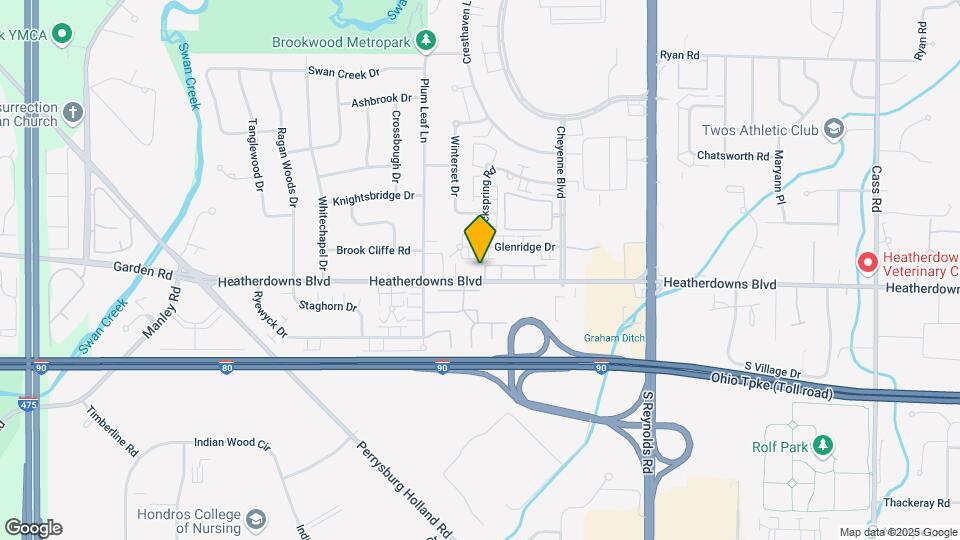 5510 Heatherdowns Blvd Map and Location Details