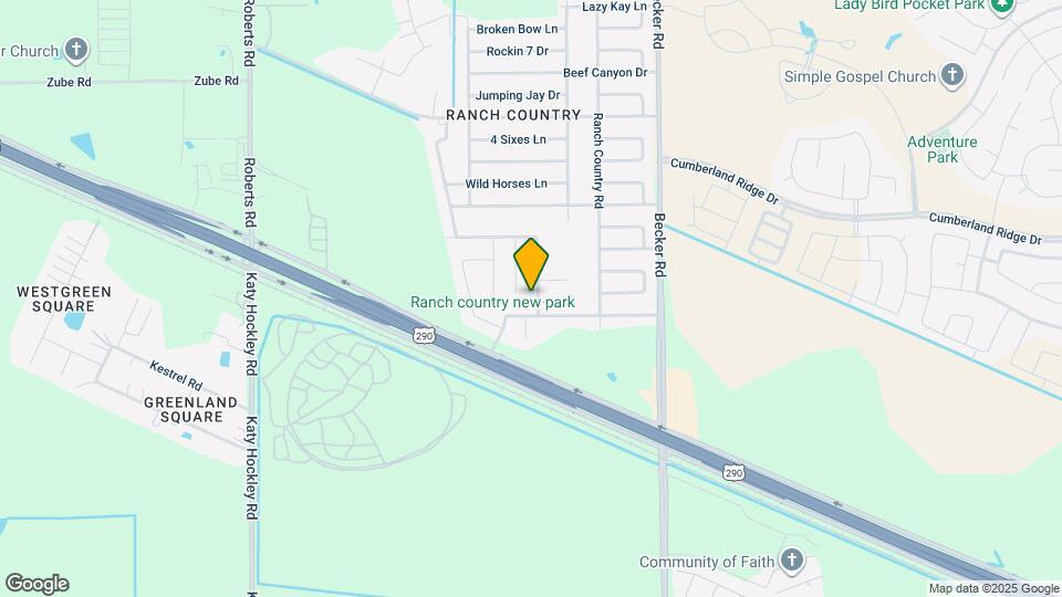 17119 Hawks Landing Dr Map and Location Details