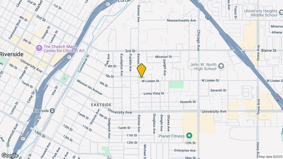 3490 Kansas Ave Mapa y Detalles de la Ubicación