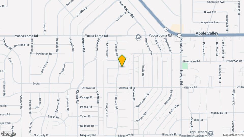 21247 Chardonnay Dr Map and Location Details