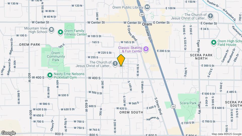 334 S 150 W, Unit 334 Map and Location Details