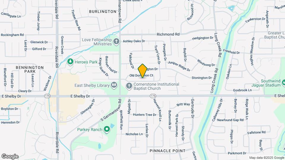 7330 Peppermill Ln Mapa y Detalles de la Ubicación