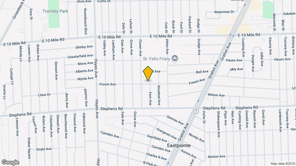24501 Fern Ave Map and Location Details