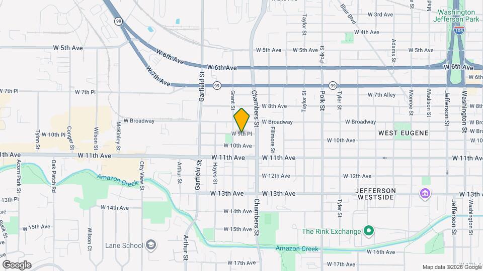 1764 W 9th Pl Map and Location Details