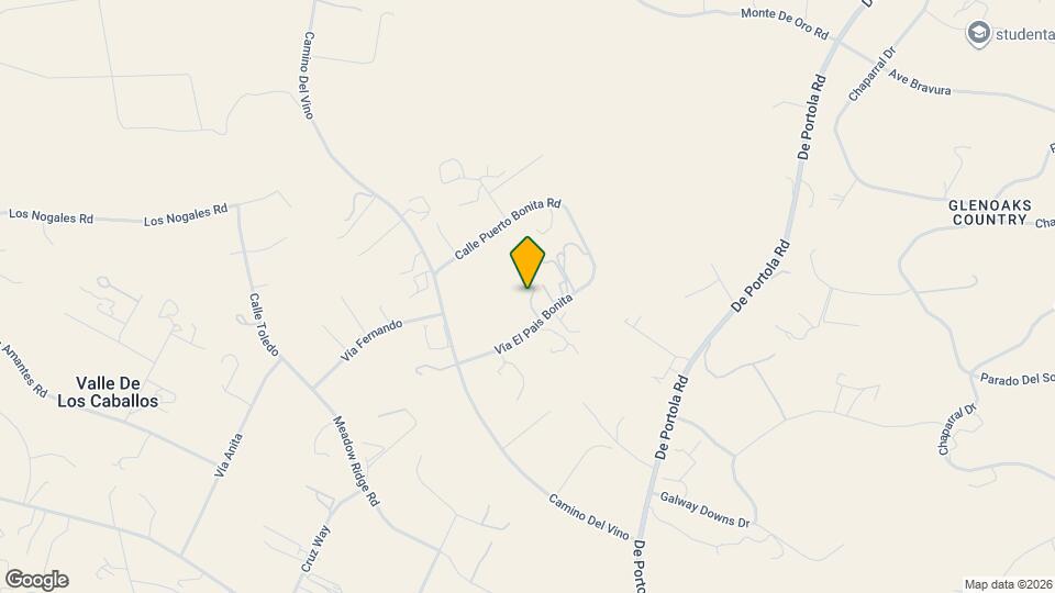 36320 Vía El Pais Bonita Map and Location Details