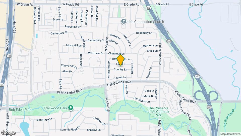 207 Country Ln Map and Location Details
