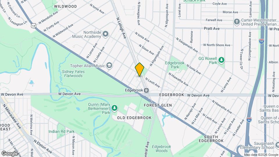 6462 N Lehigh Ave, Unit GU Mapa y Detalles de la Ubicación