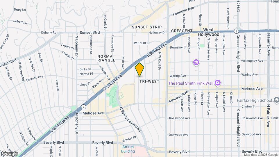 8715 Sherwood Dr Map and Location Details