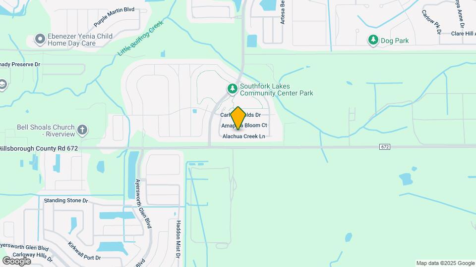 11422 Alachua Creek Ln Map and Location Details
