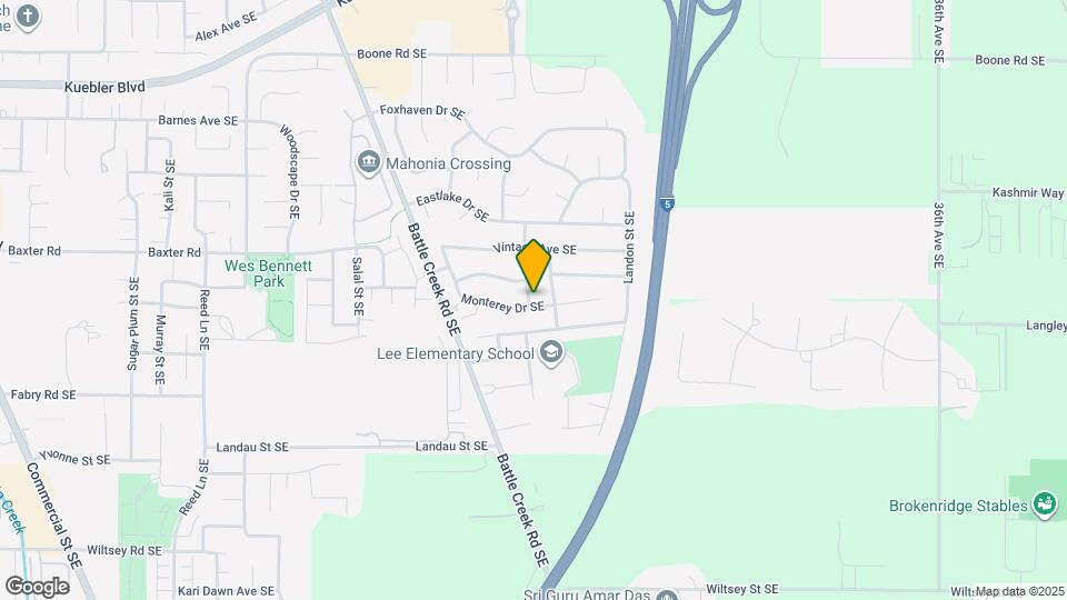 5482-5486 Monterey Dr SE Map and Location Details