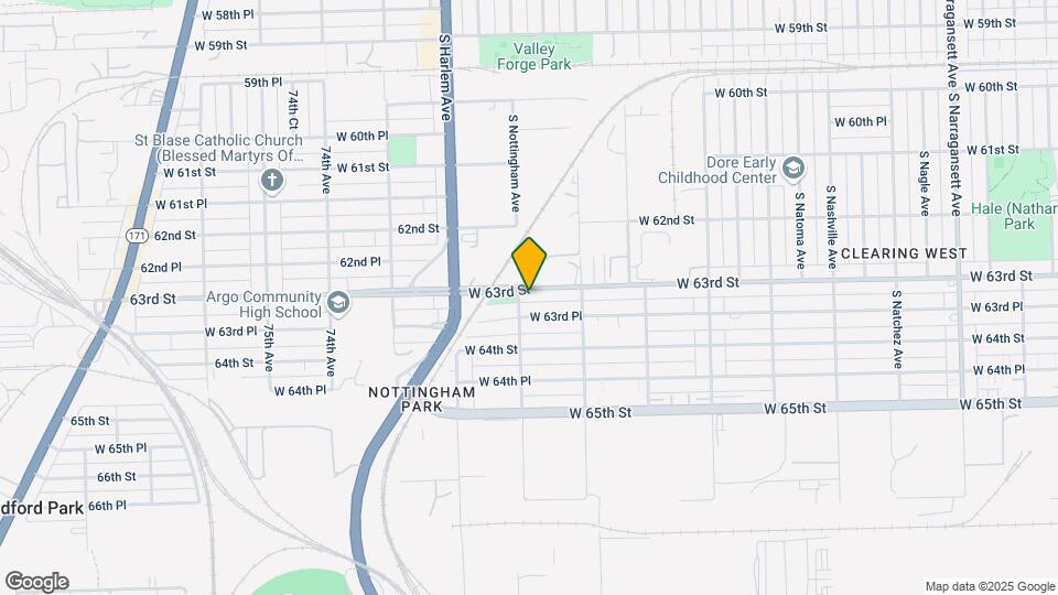 7055 W 63rd St Map and Location Details