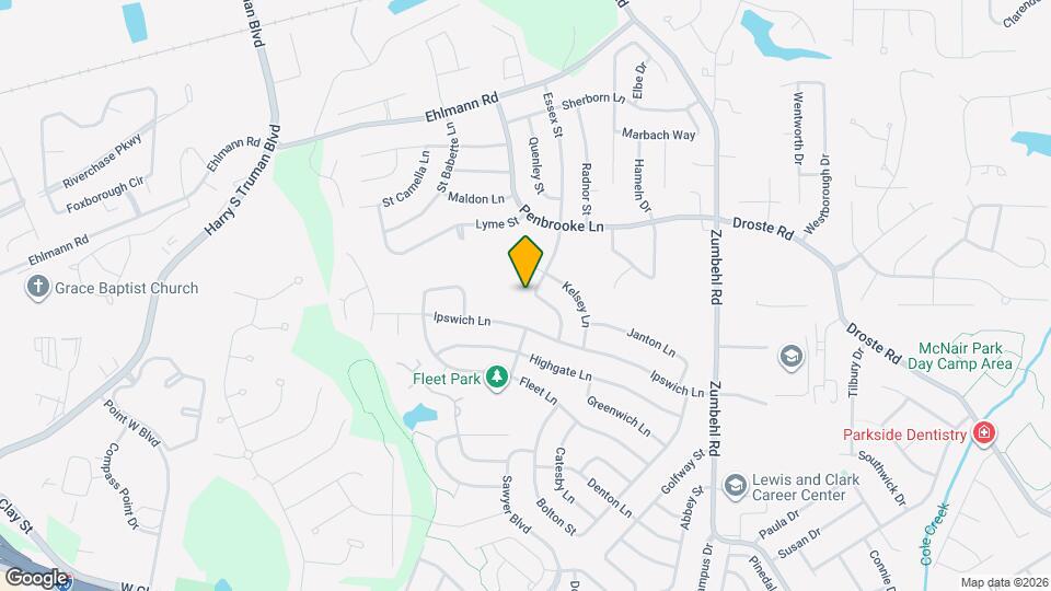 2701 Essex St Map and Location Details